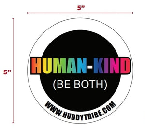 Human Kind Sticker for PC, Tablets, Vehicle Decal