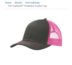 Pink Company hat