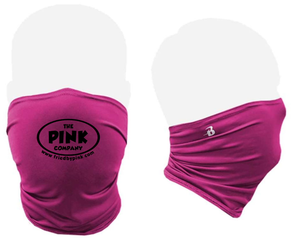 Pink Company Hot Pink Badger Mask